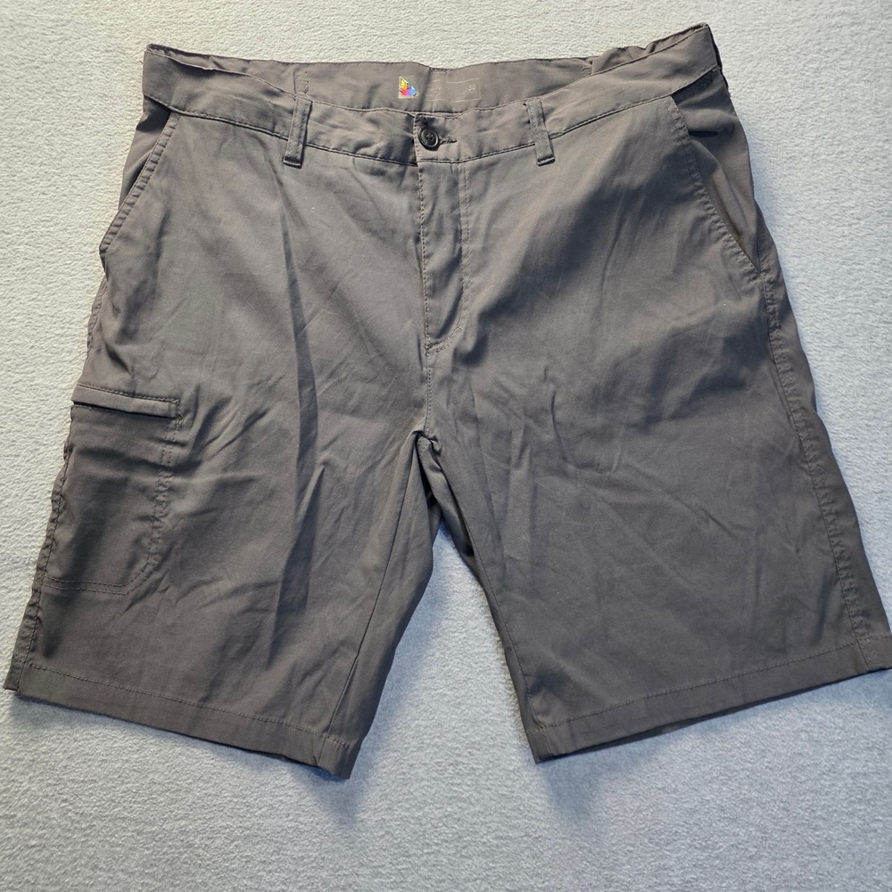 Golf Short Mens 38 Charcoal Gray Stretch Performance Athletic Casual Lightweight